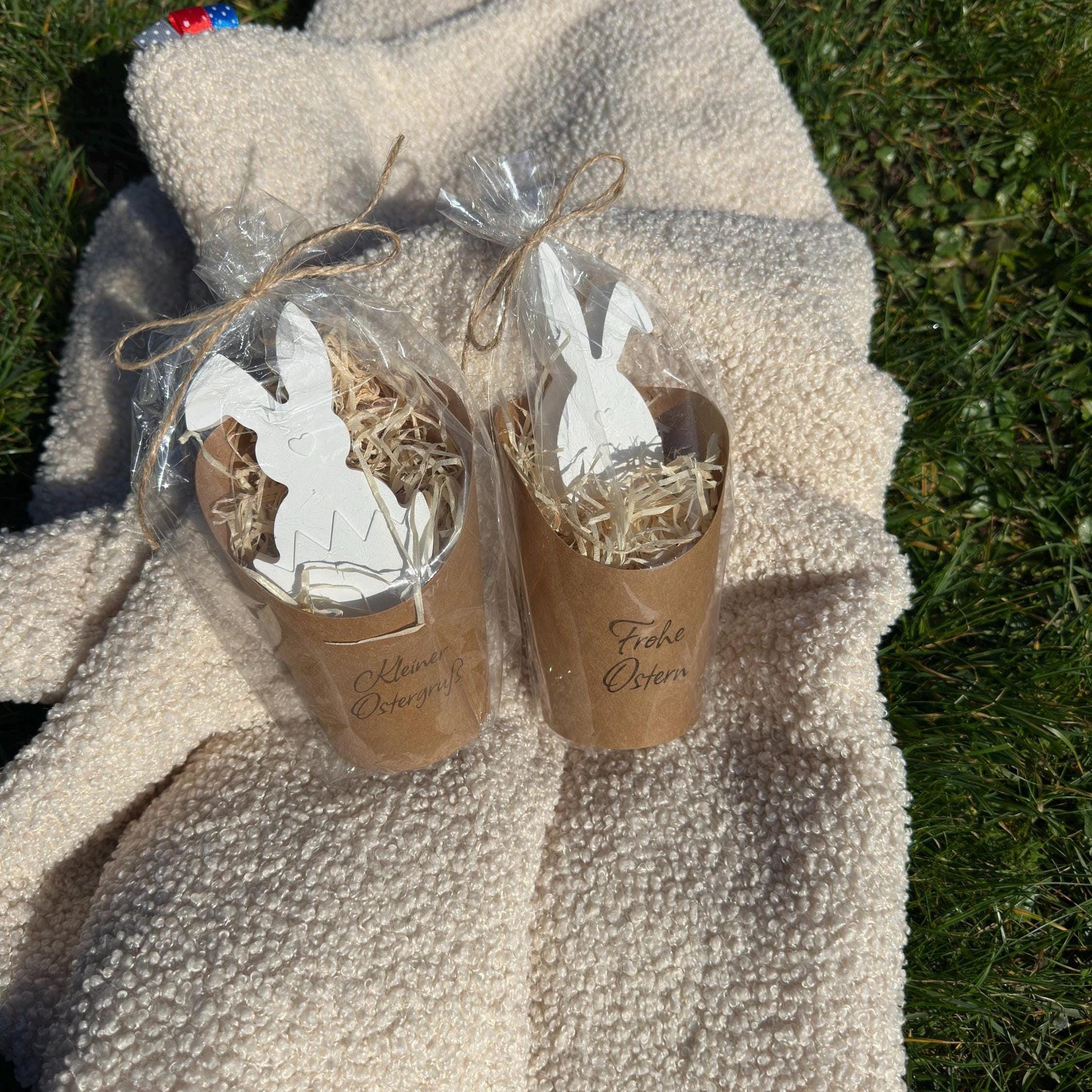 Osterüberraschung Geschenkset – Ostergeschenk & Mitbringsel für Kollegen, Lehrer, Erzieher, Kleine Osterideen