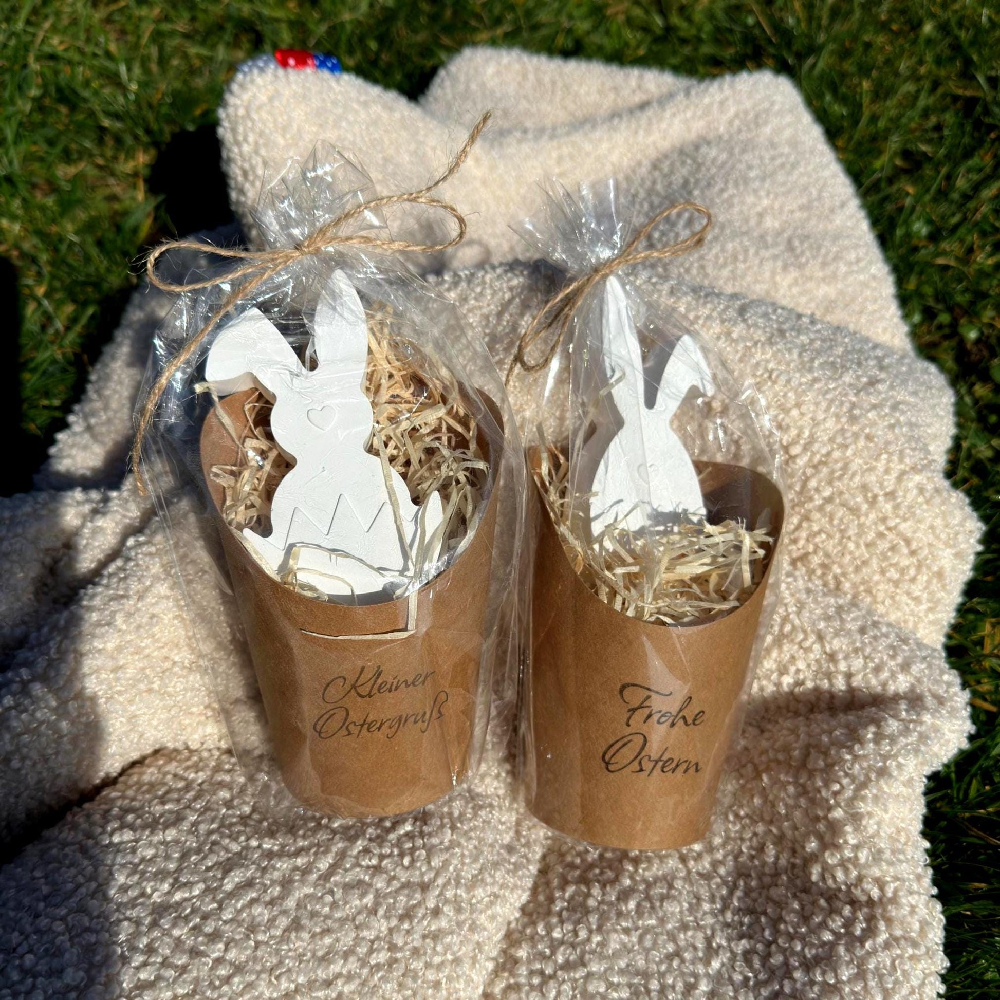 Osterüberraschung Geschenkset – Ostergeschenk & Mitbringsel für Kollegen, Lehrer, Erzieher, Kleine Osterideen