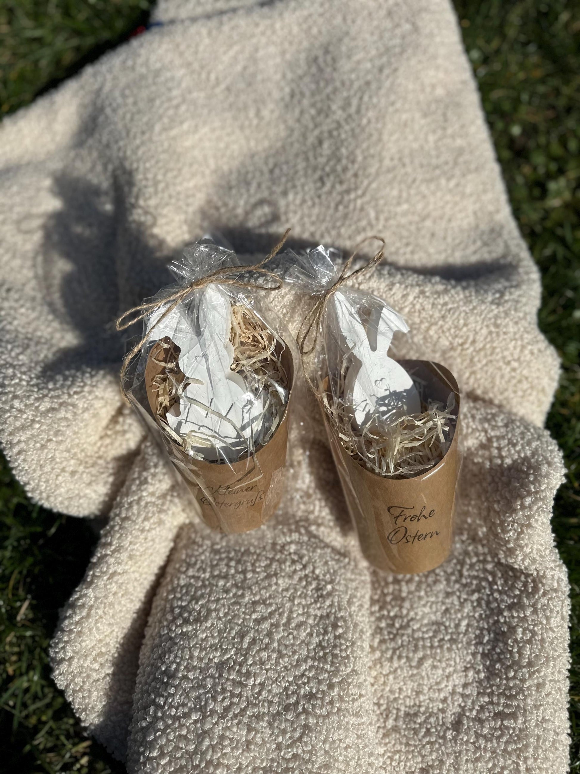 Osterüberraschung Geschenkset – Ostergeschenk & Mitbringsel für Kollegen, Lehrer, Erzieher, Kleine Osterideen