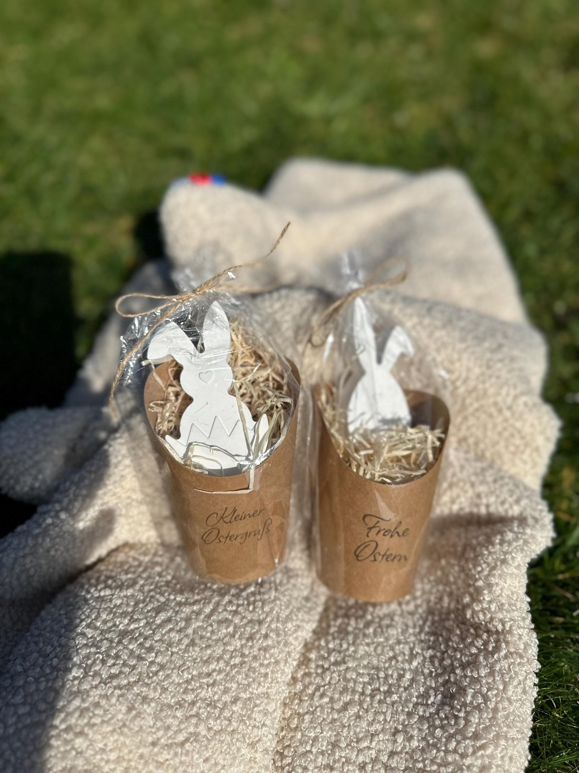 Osterüberraschung Geschenkset – Ostergeschenk & Mitbringsel für Kollegen, Lehrer, Erzieher, Kleine Osterideen