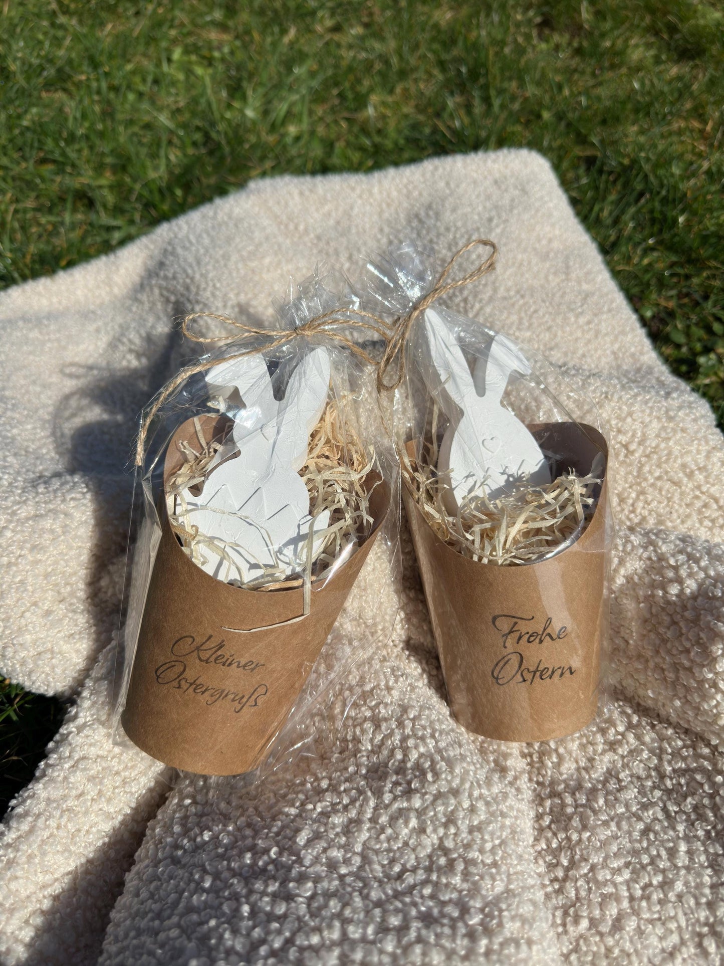 Osterüberraschung Geschenkset – Ostergeschenk & Mitbringsel für Kollegen, Lehrer, Erzieher, Kleine Osterideen