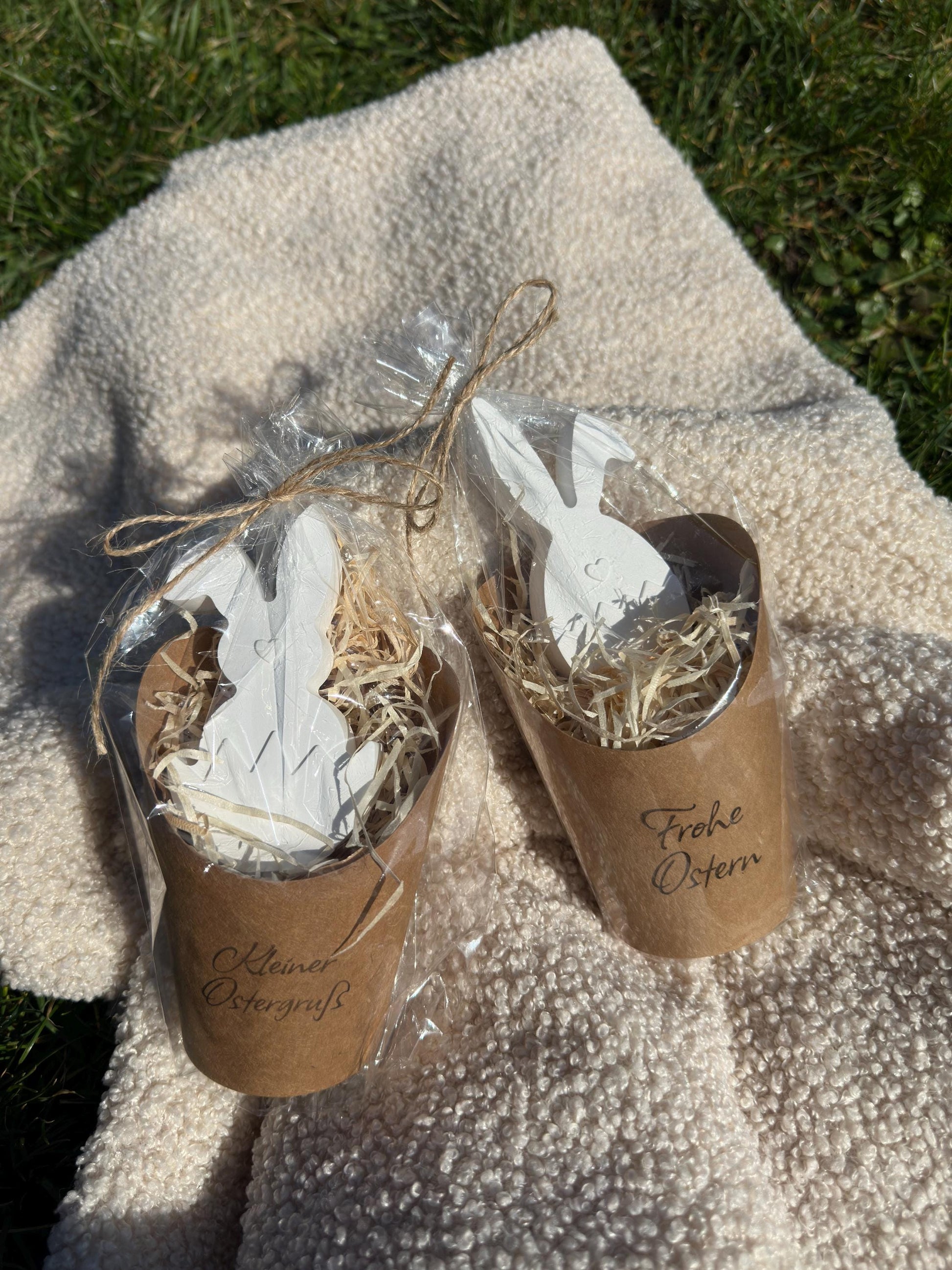 Osterüberraschung Geschenkset – Ostergeschenk & Mitbringsel für Kollegen, Lehrer, Erzieher, Kleine Osterideen