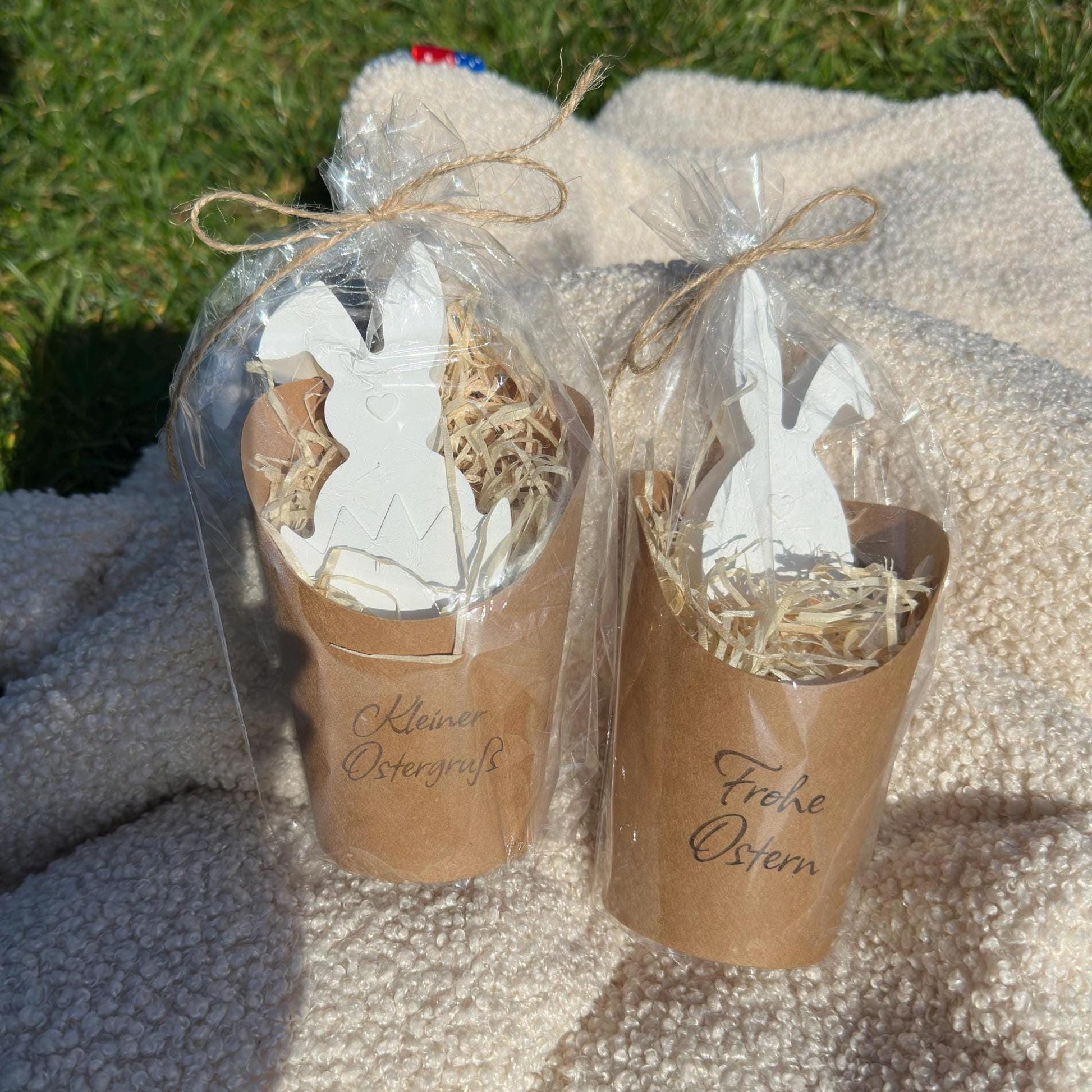 Osterüberraschung Geschenkset – Ostergeschenk & Mitbringsel für Kollegen, Lehrer, Erzieher, Kleine Osterideen