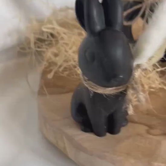 Osterei mit Hasenohren Osterdeko Geschenk Raysin Osterdeko Eierhase Ostergeschenk