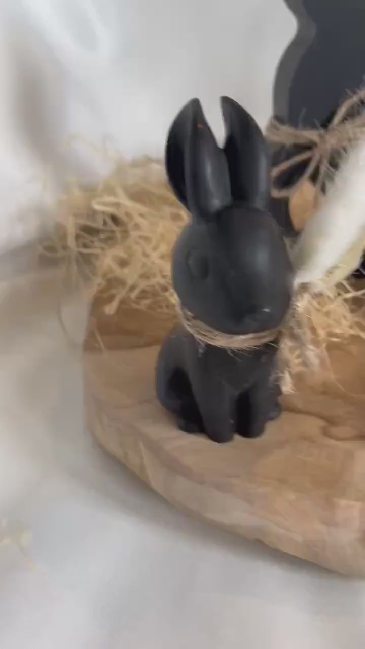 Osterei mit Hasenohren Osterdeko Geschenk Raysin Osterdeko Eierhase Ostergeschenk