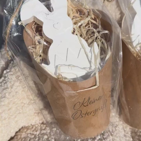 Osterüberraschung Geschenkset – Ostergeschenk & Mitbringsel für Kollegen, Lehrer, Erzieher, Kleine Osterideen