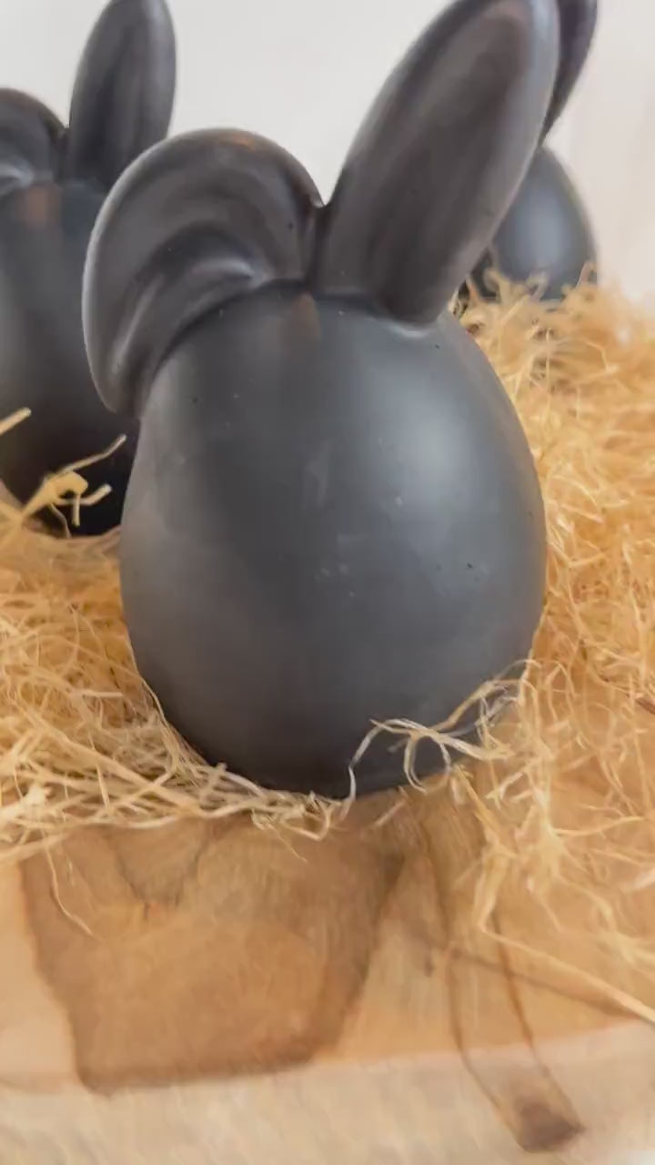 Osterei mit Hasenohren Osterdeko Geschenk Raysin Osterdeko Eierhase Ostergeschenk